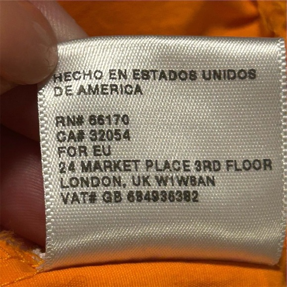 Urban Renewal Orange Athletic Shorts Lightweight Design - Picture 6 of 8